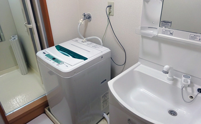 タテイシマンション洗面所
