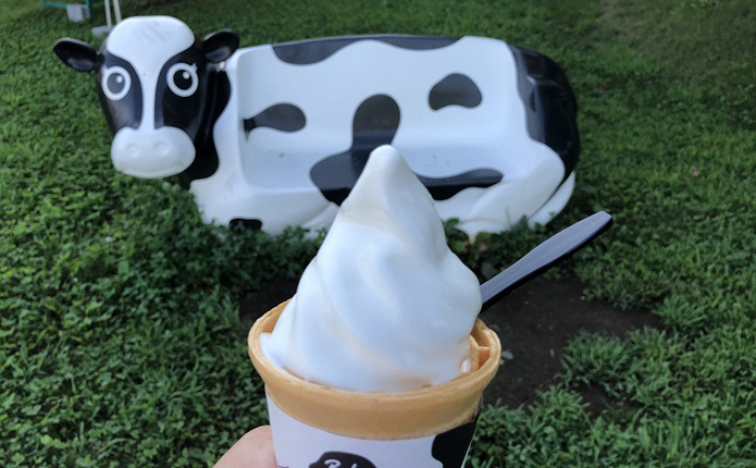 アイス牧場のソフトクリーム