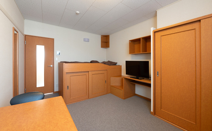 快適な宿泊空間でリフレッシュができるレオパレス川沿のお部屋