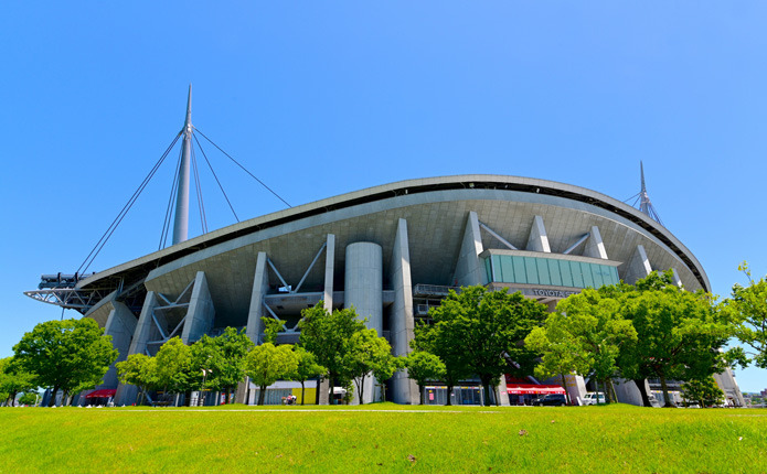 迫力満点の豊田スタジアム