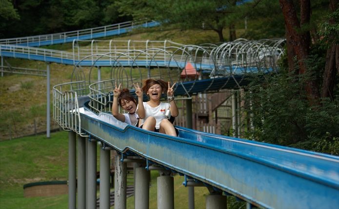 多可町余暇村公園にて