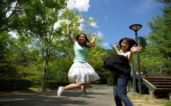 自転車で約５分の多可町余暇村公園