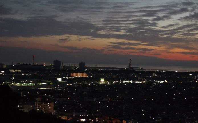 グリーンプラネットハウスからの夜景