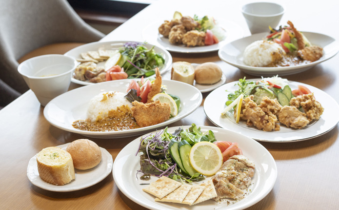 宿舎横・琴弾廻廊で楽しめる食事メニュー例