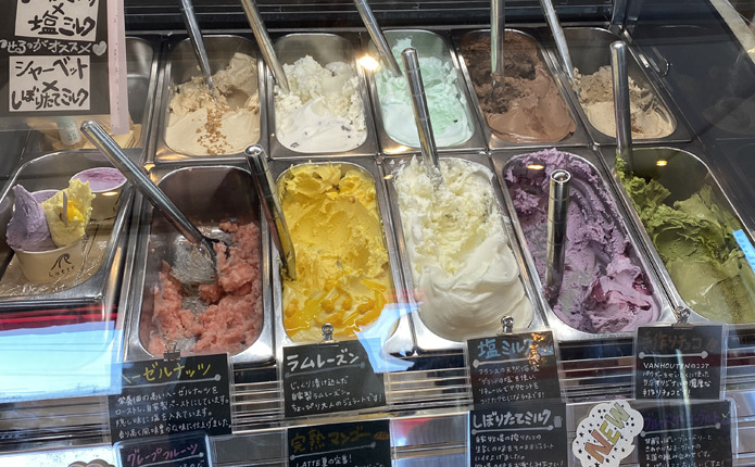 人気店「LATTE(ラッテ)」のジェラート
